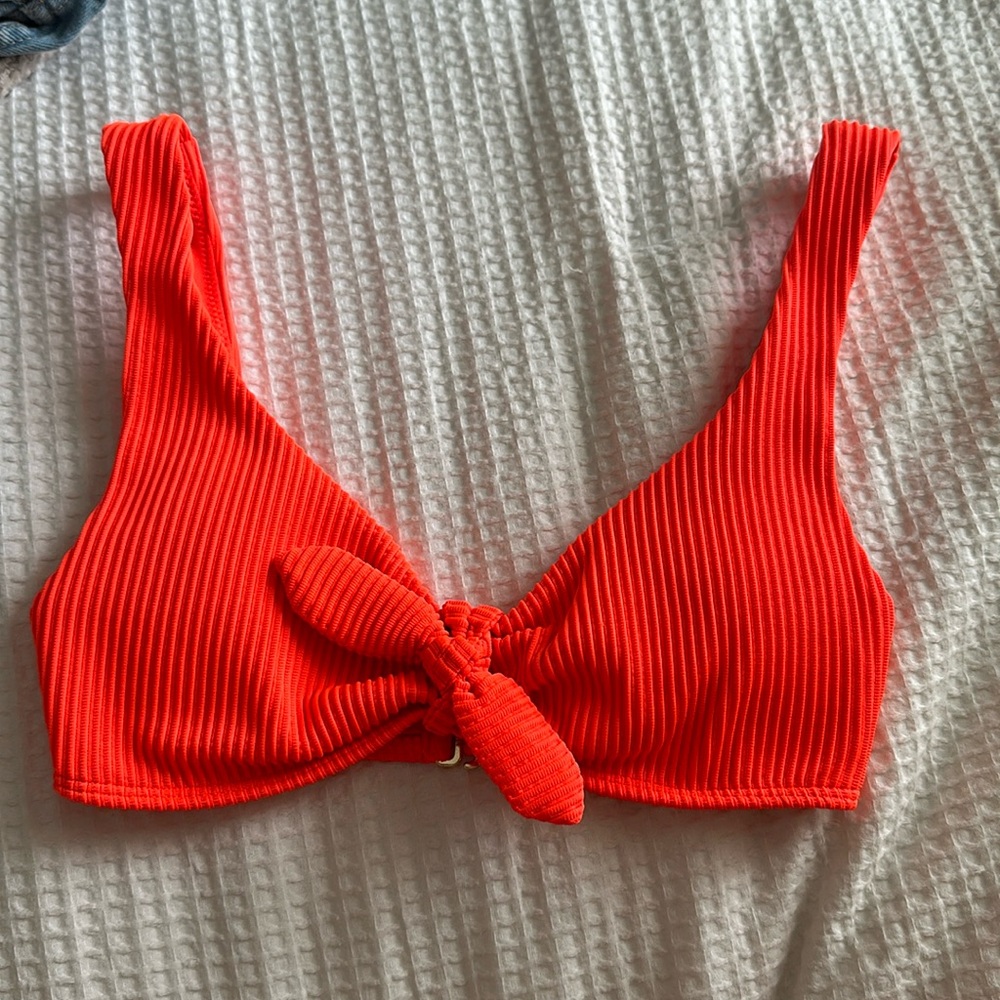 Hollister Bright Orange Bikini Top